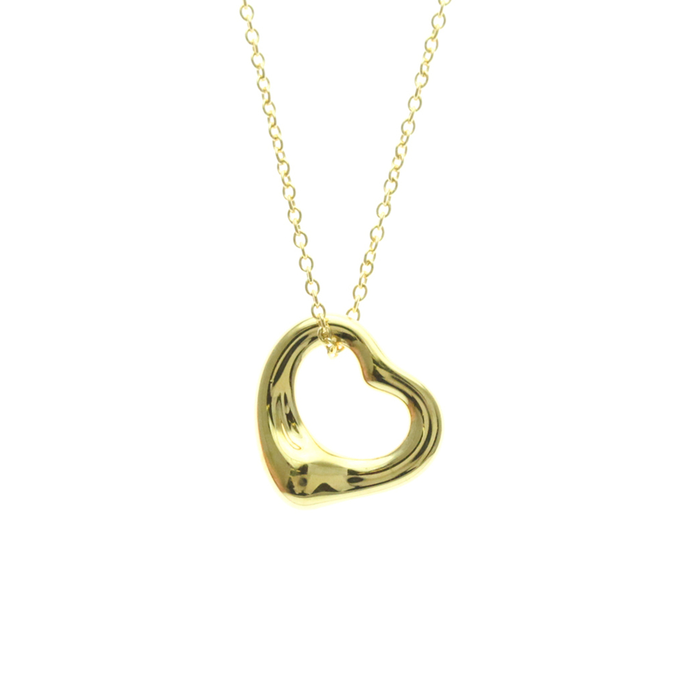 TIFFANY Authentic 18k Gold Heart Necklace